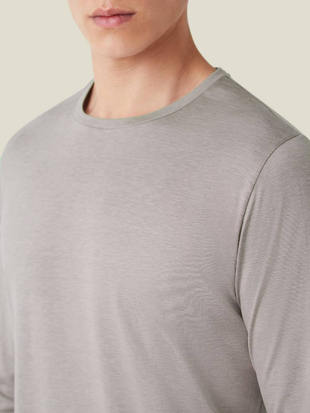 Luca Faloni T-Shirt Maniche LungheSeta Cotone Fino al 65% di sconto