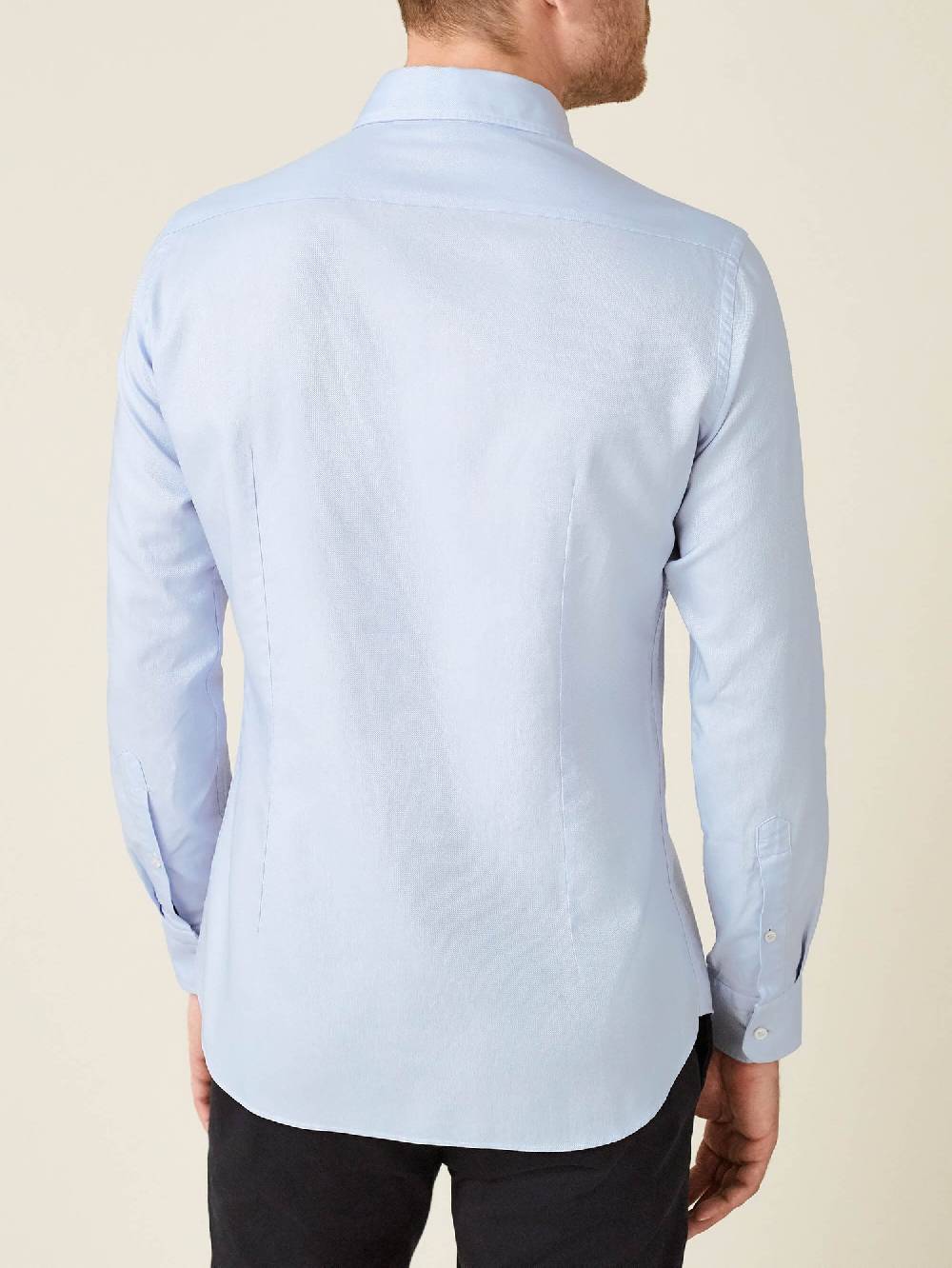 Luca Faloni camicia classicaOxford Cotton Sostegno trimestrale