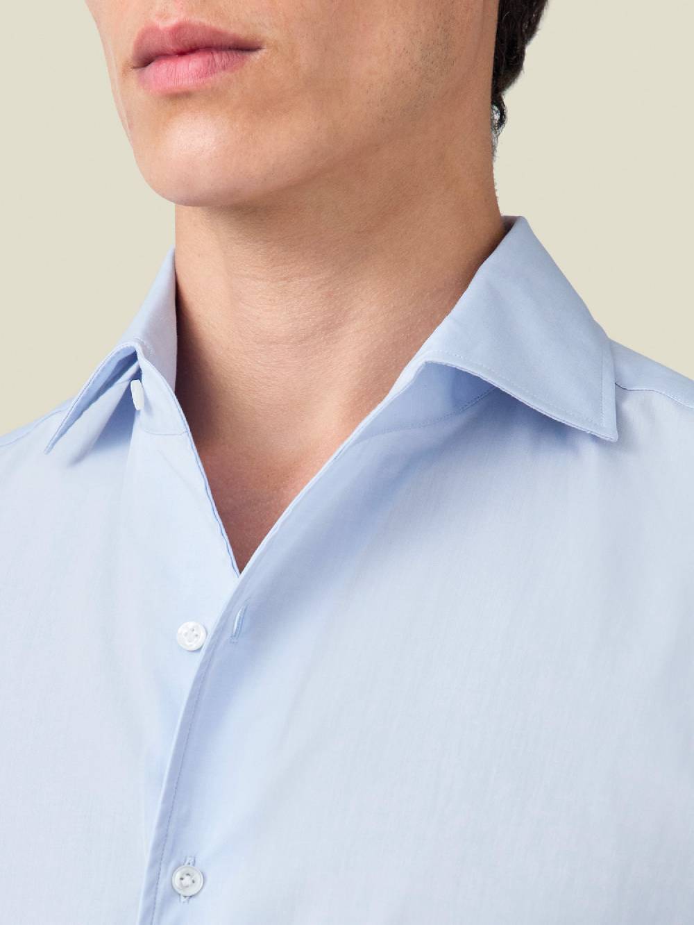 Luca Faloni camicia classicaCotone Popeline Solo un giorno rimasto