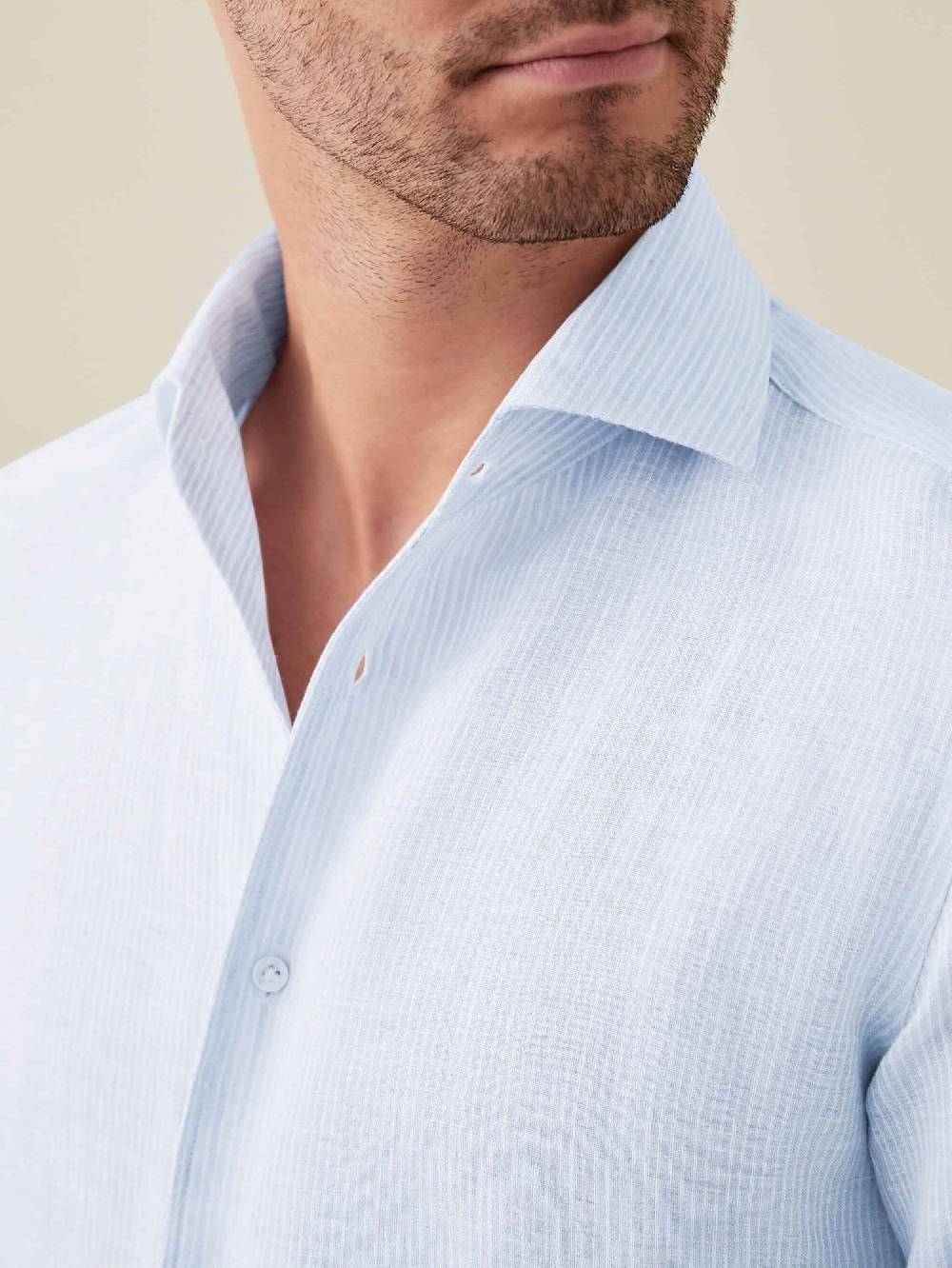 Luca Faloni Camicia PortofinoLino In vendita