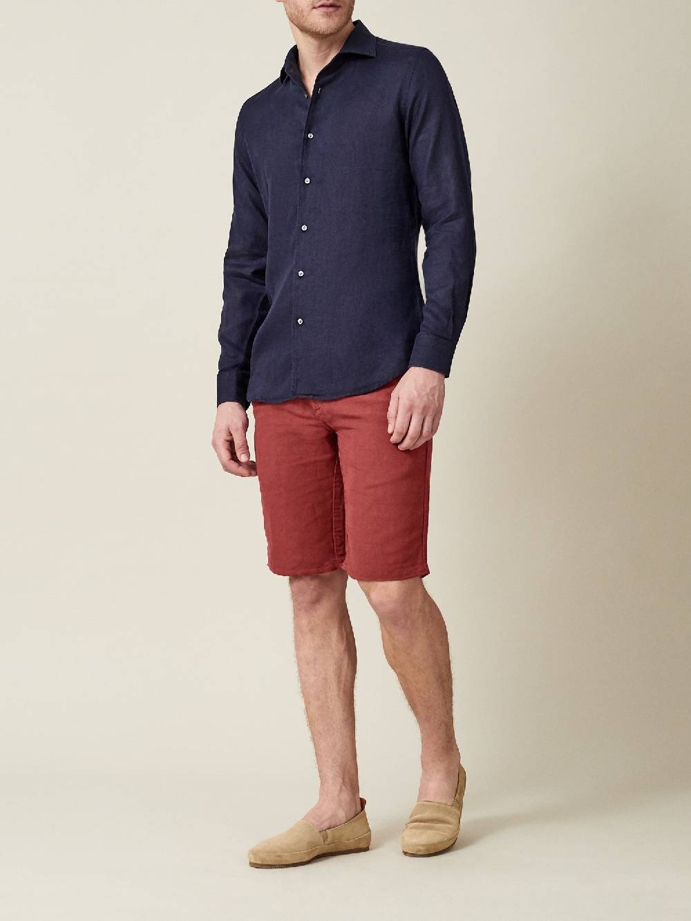 Luca Faloni Panarea ShortsLino-Cotone Qualità Garantita