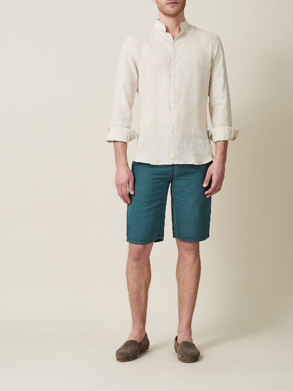 Luca Faloni Panarea ShortsLino-Cotone Negozi Online