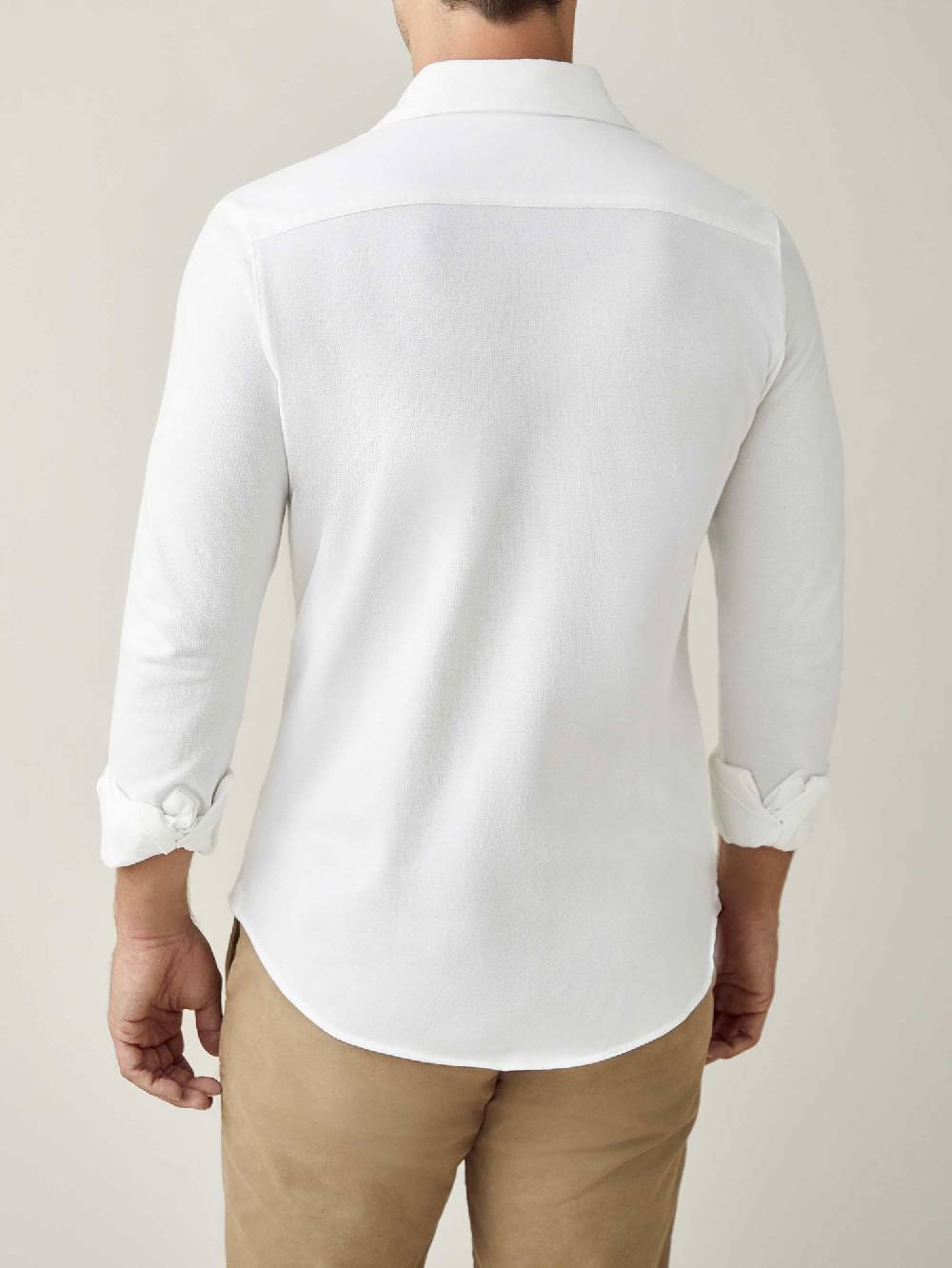 Luca Faloni Camicia SienaCotone Piqué Economico