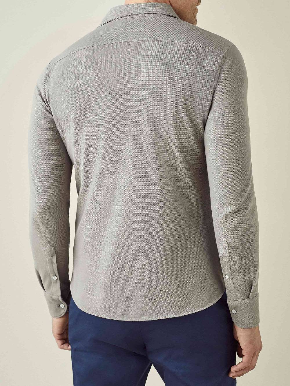 Luca Faloni Camicia SienaCotone Piqué In Vendita