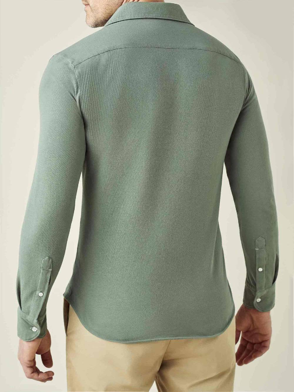 Luca Faloni Camicia SienaCotone Piqué Offerte