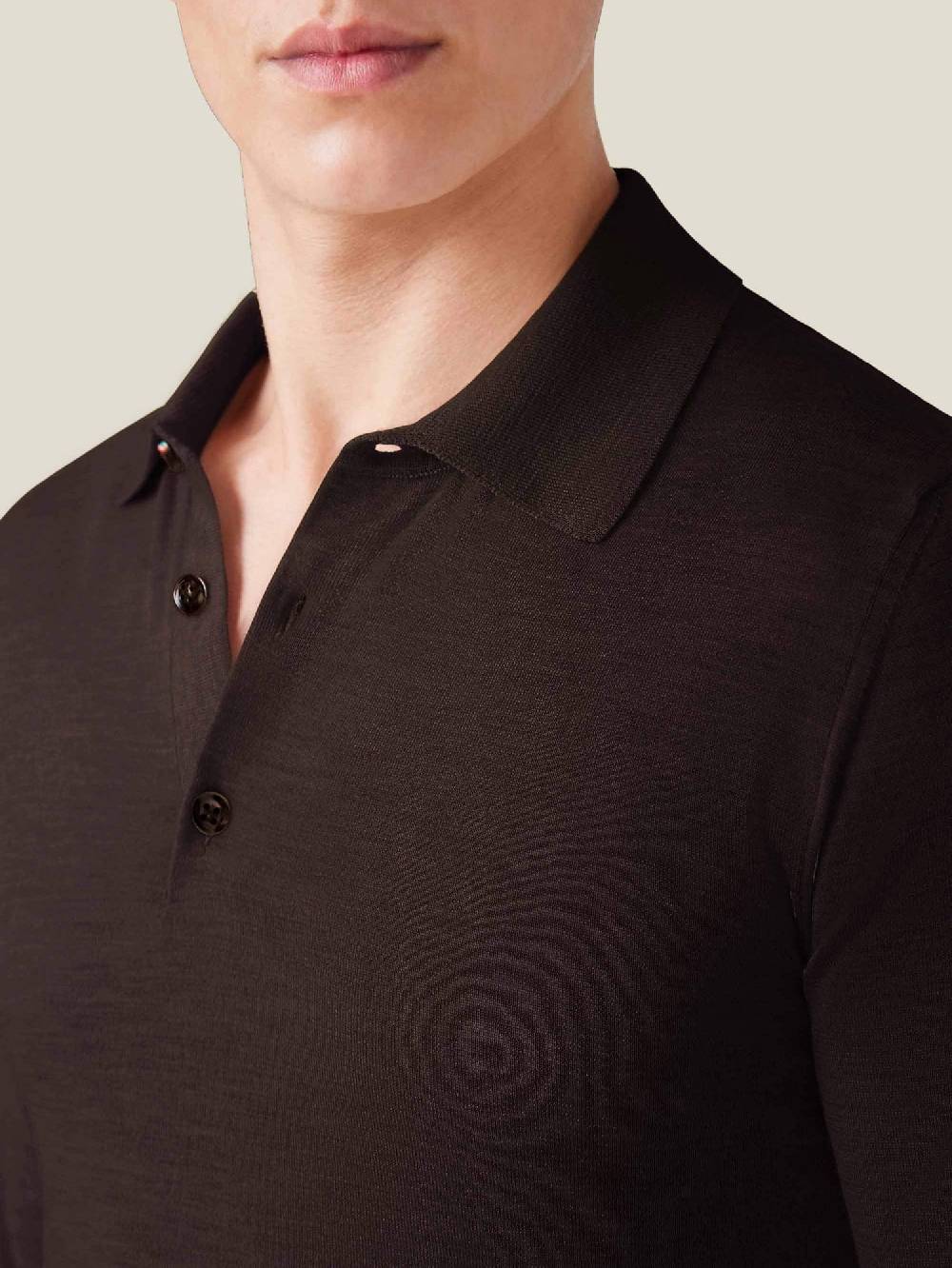 Luca Faloni Knitted PoloSeta-Cashmere Offerta esclusiva