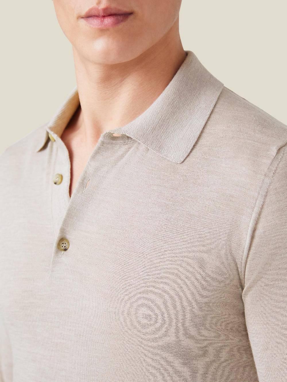 Luca Faloni Knitted PoloSeta-Cashmere Offerta San Valentino