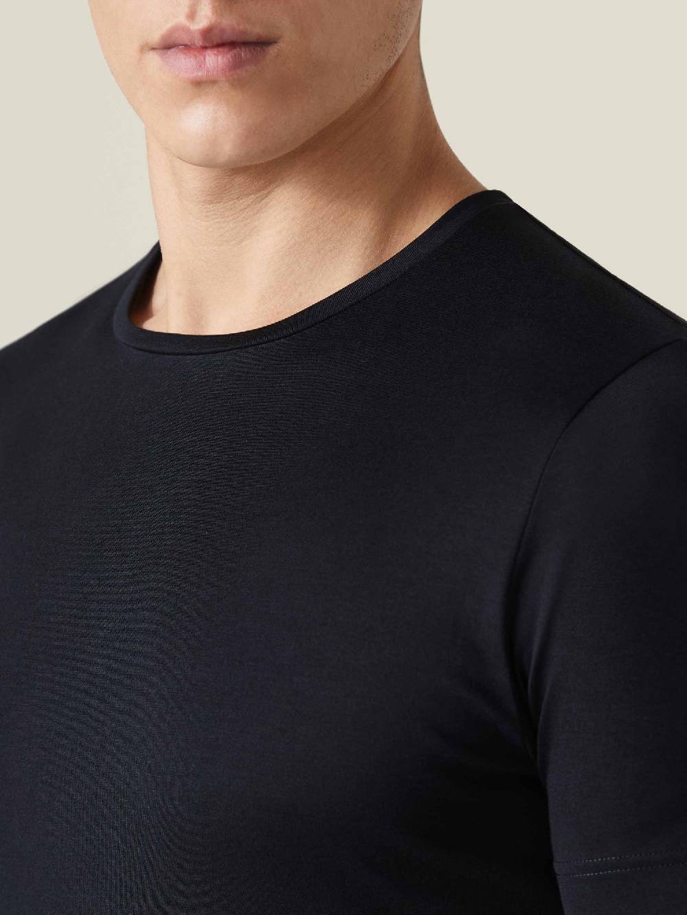 Luca Faloni T-ShirtSeta Cotone Super Saving Price