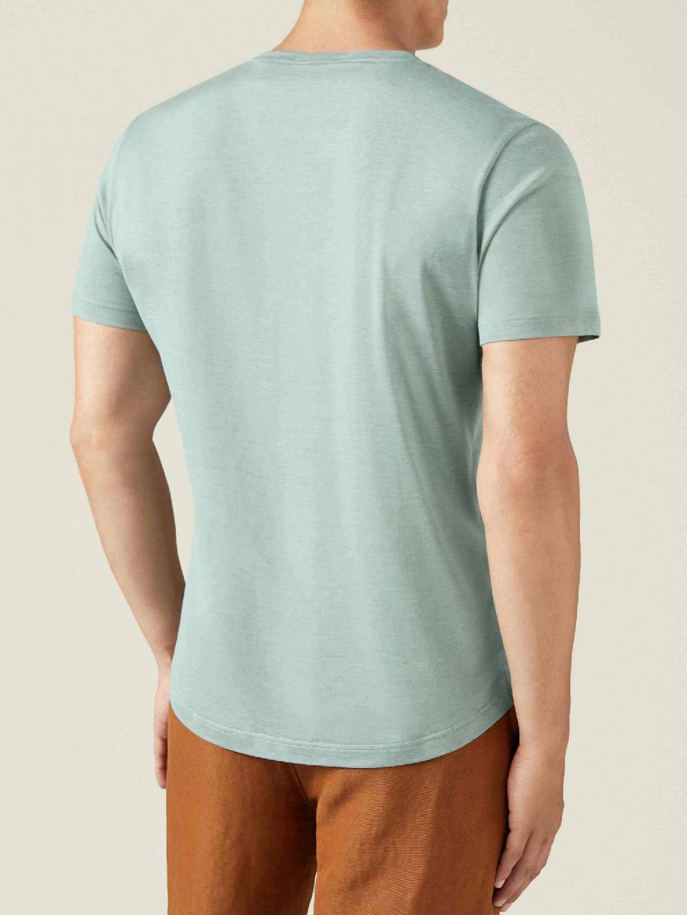 Luca Faloni T-ShirtSeta Cotone Ritorno libero