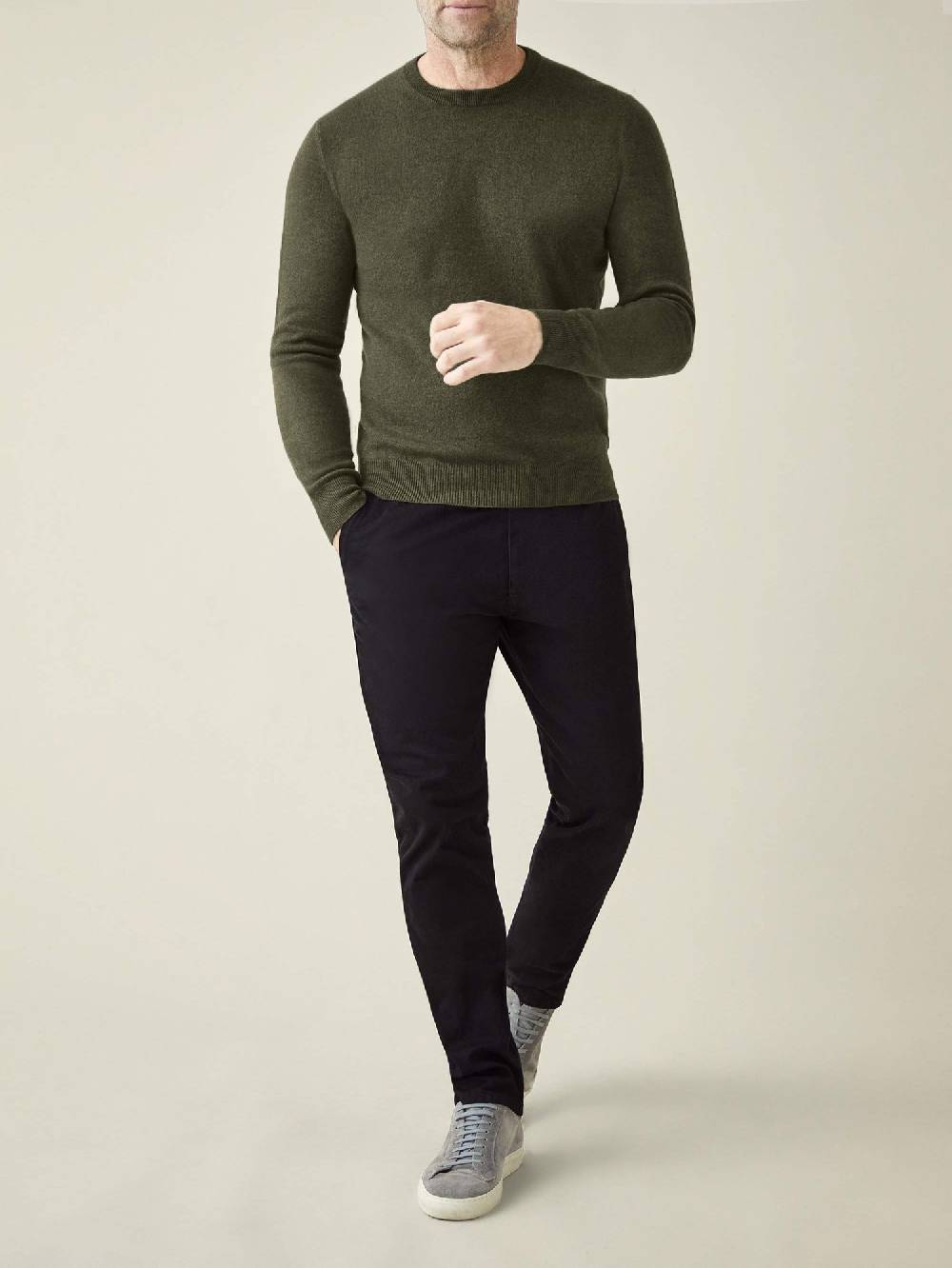 Luca Faloni GIROCOLLOcashmere a 2 fili Offerta speciale della fabbrica