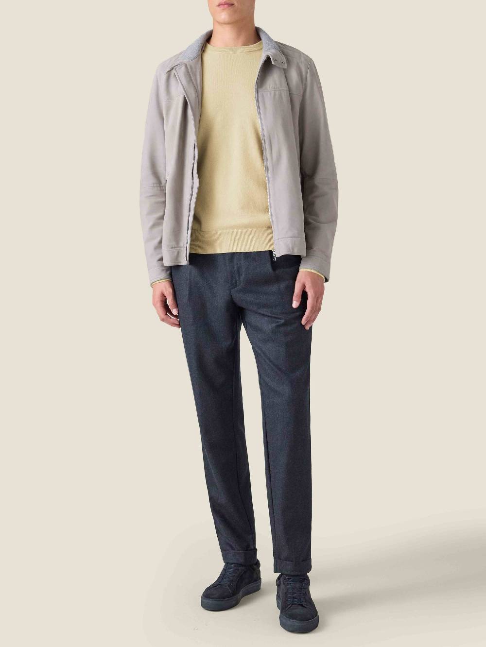 Luca Faloni Crew Neck2-Ply Cashmere Sostegno trimestrale