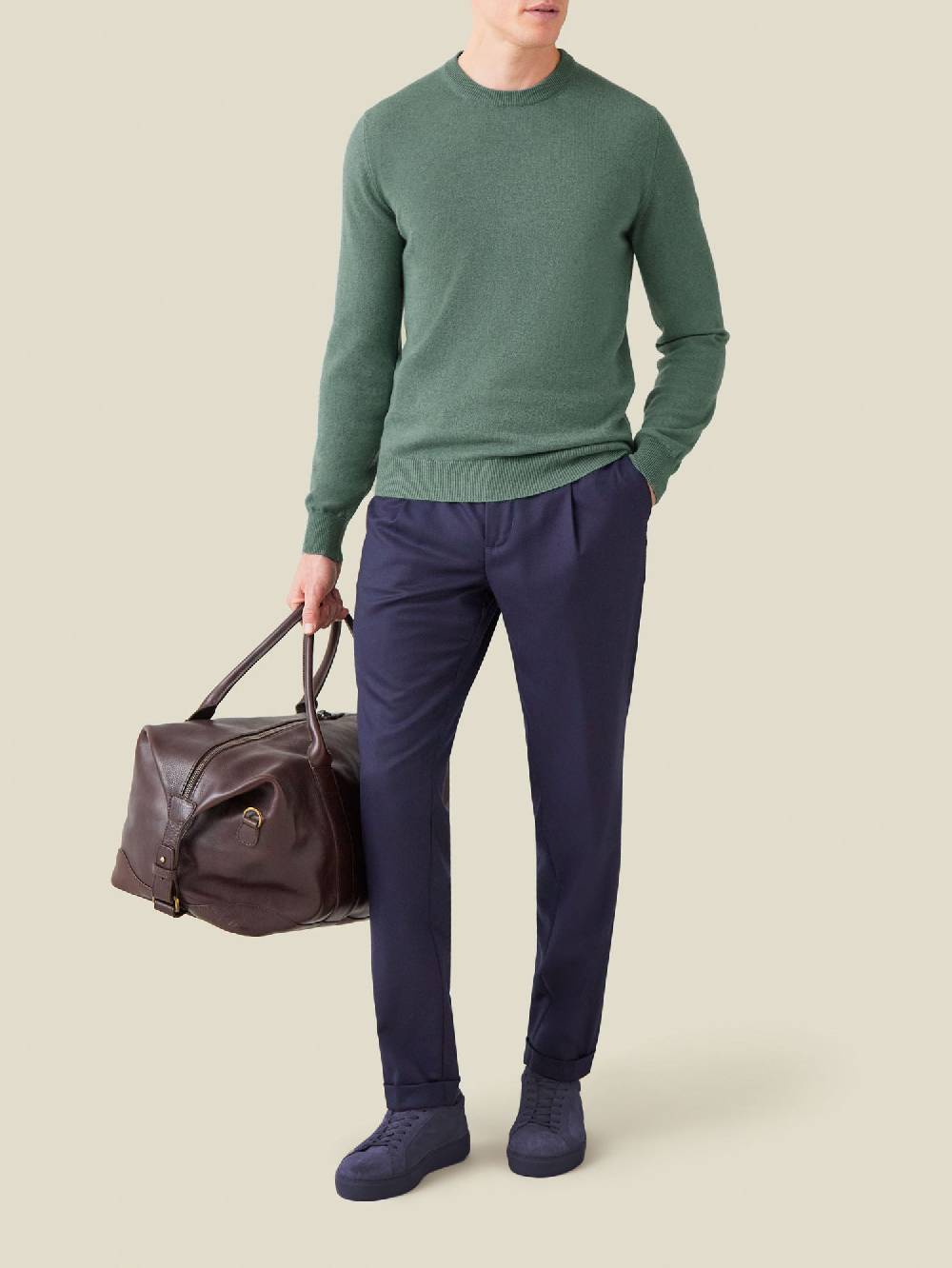 Luca Faloni GIROCOLLOcashmere a 2 fili Fino al 55% di sconto
