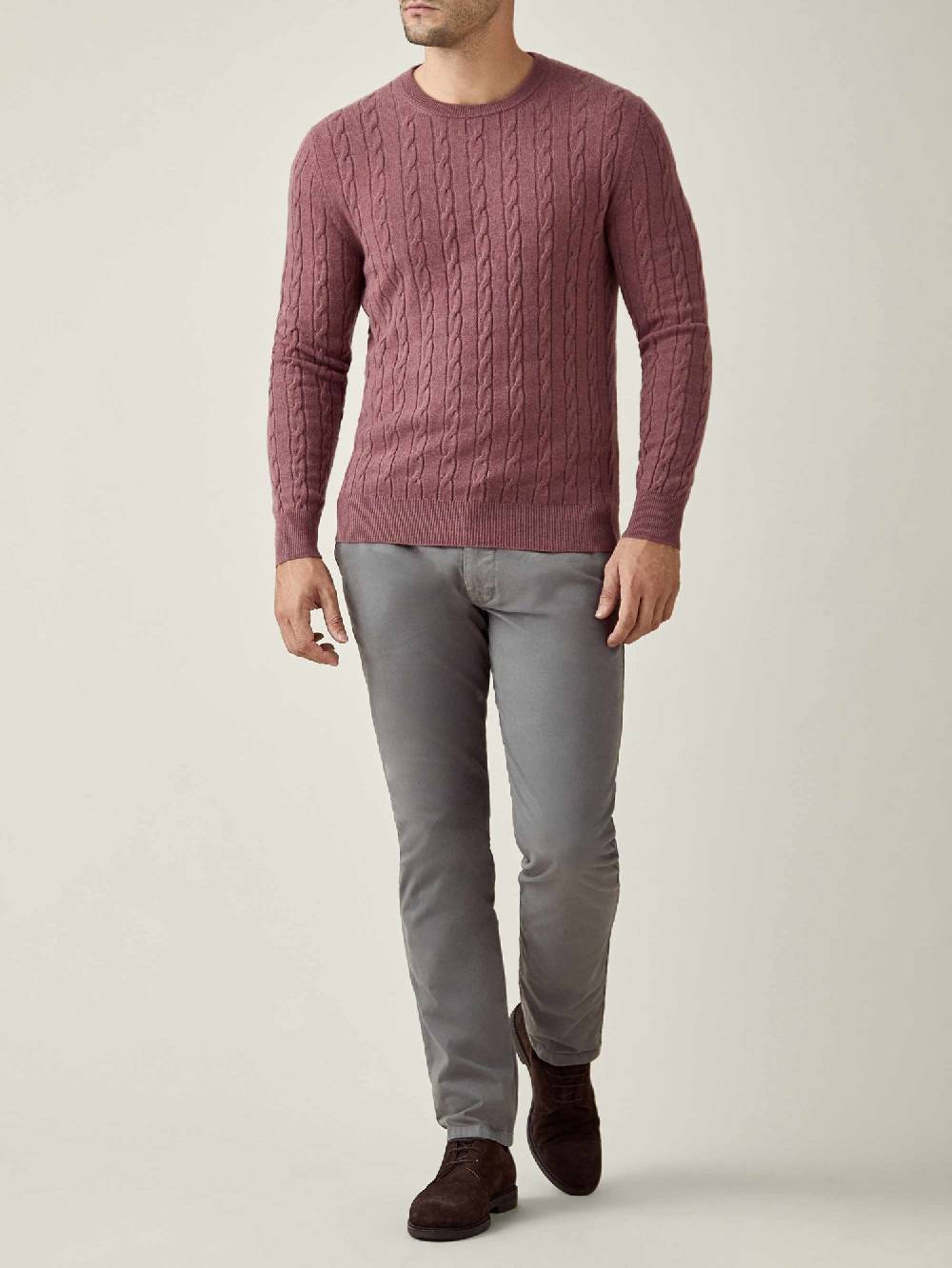 Luca Faloni Maglia a treccecashmere a 2 fili Discount Store per i nuovi prodotti