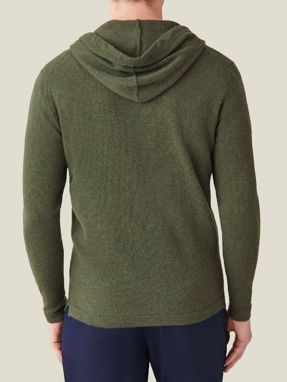 Luca Faloni Felpa con cappuccio e zipcashmere a 2 fili 50% di sconto con spedizione gratuita