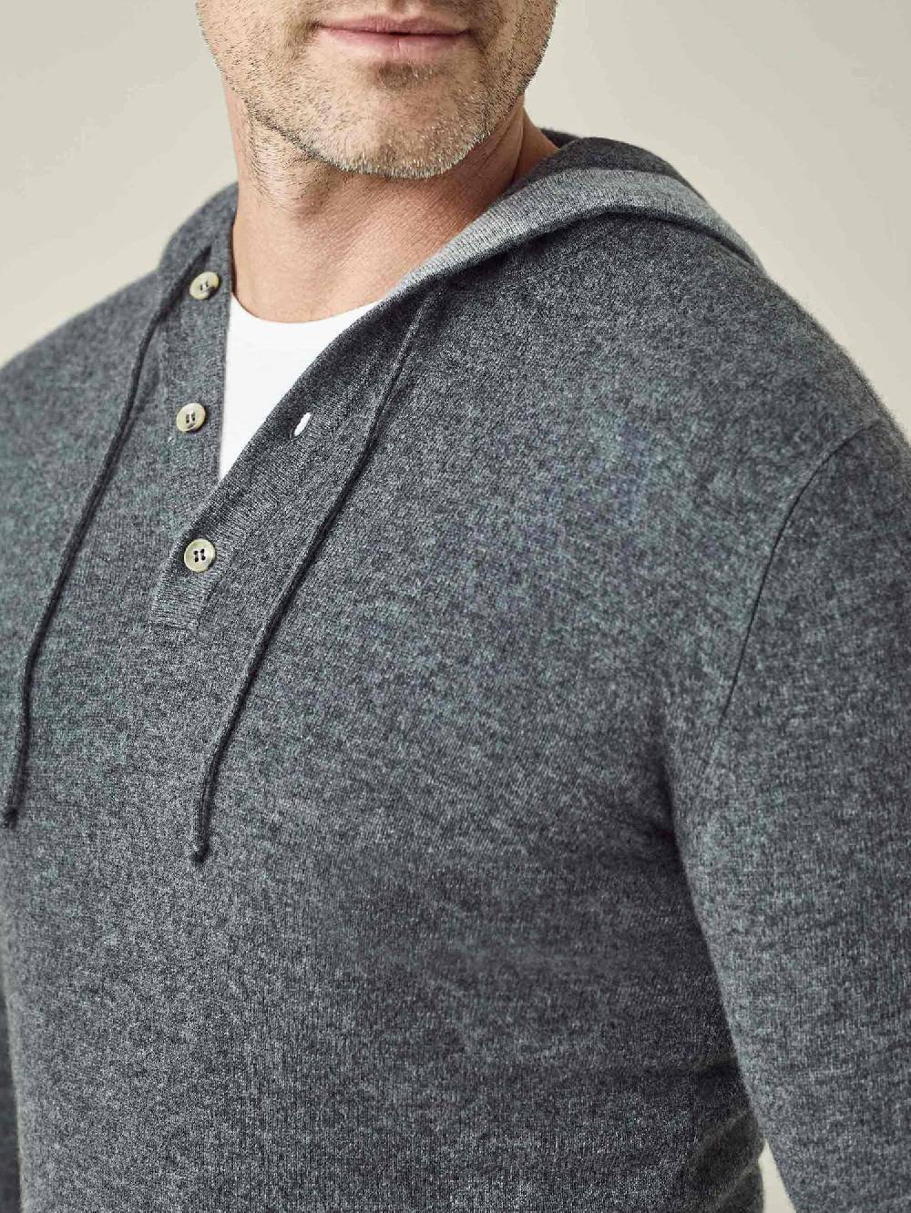 Luca Faloni Felpa con cappucciocashmere a 2 fili Trasporto libero internazionale