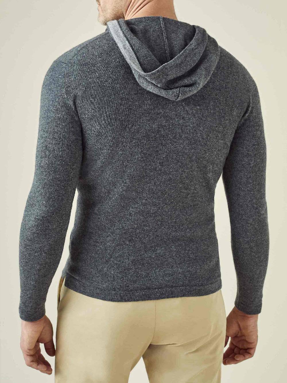 Luca Faloni Felpa con cappucciocashmere a 2 fili Trasporto libero internazionale