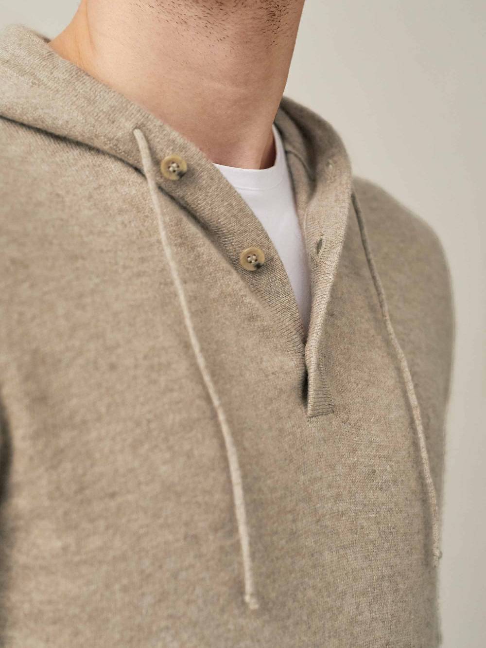 Luca Faloni Felpa con cappucciocashmere a 2 fili Sconti questo mese