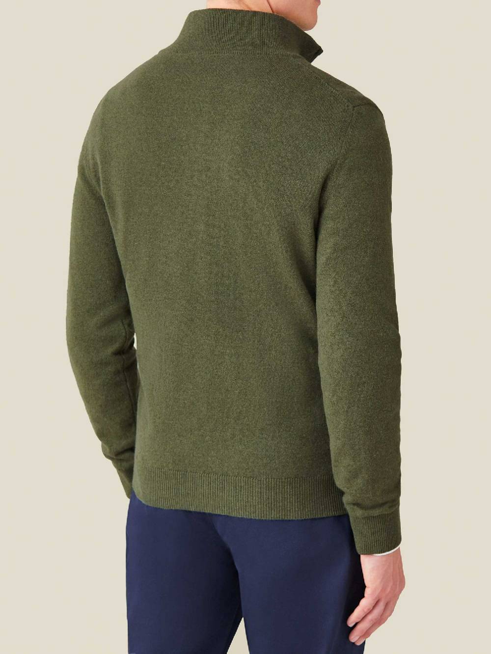 Luca Faloni Mezzocollo con Zipcashmere a 2 fili Italia