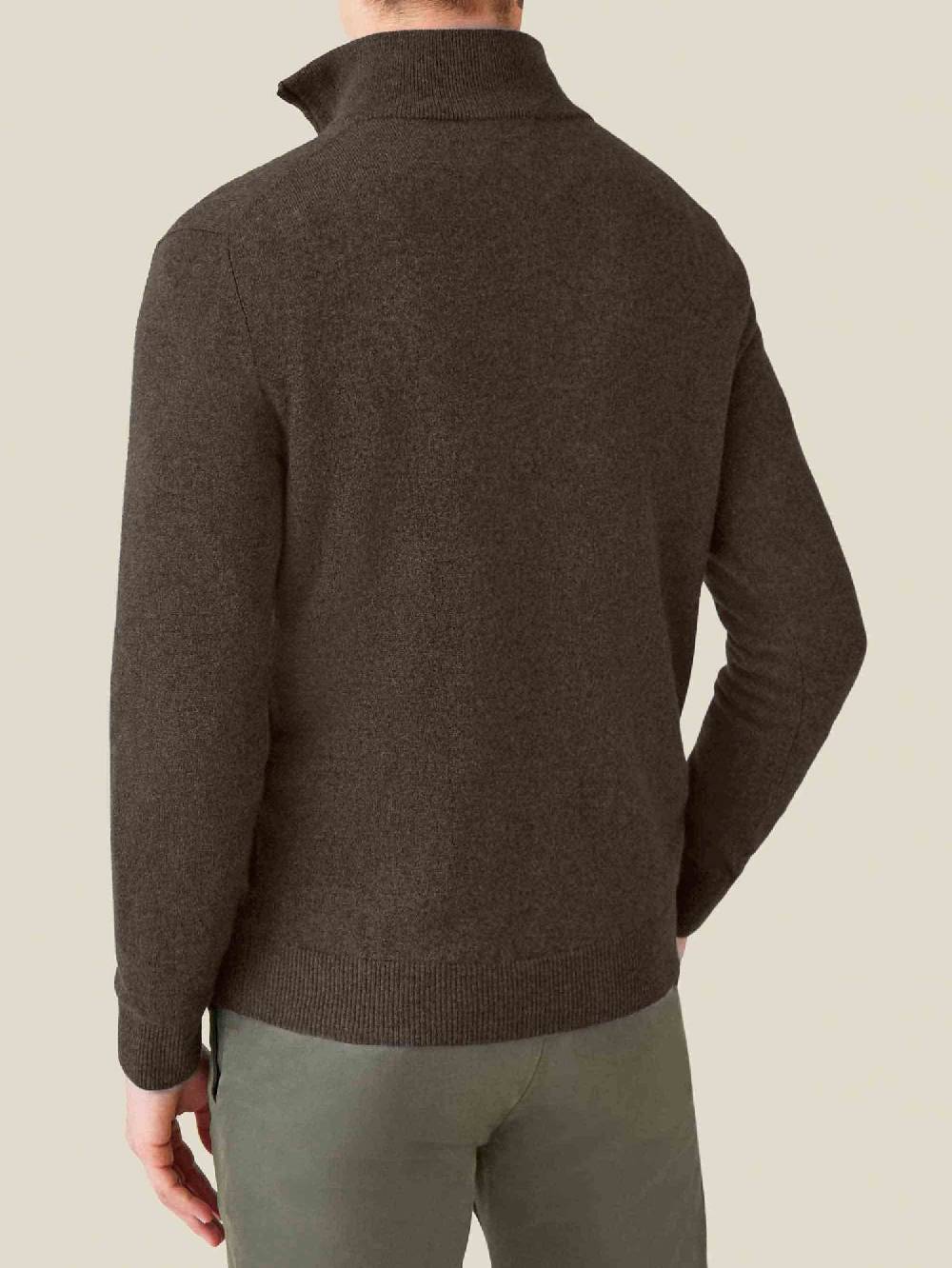 Luca Faloni Zip-up2-Ply Cashmere Nuovo