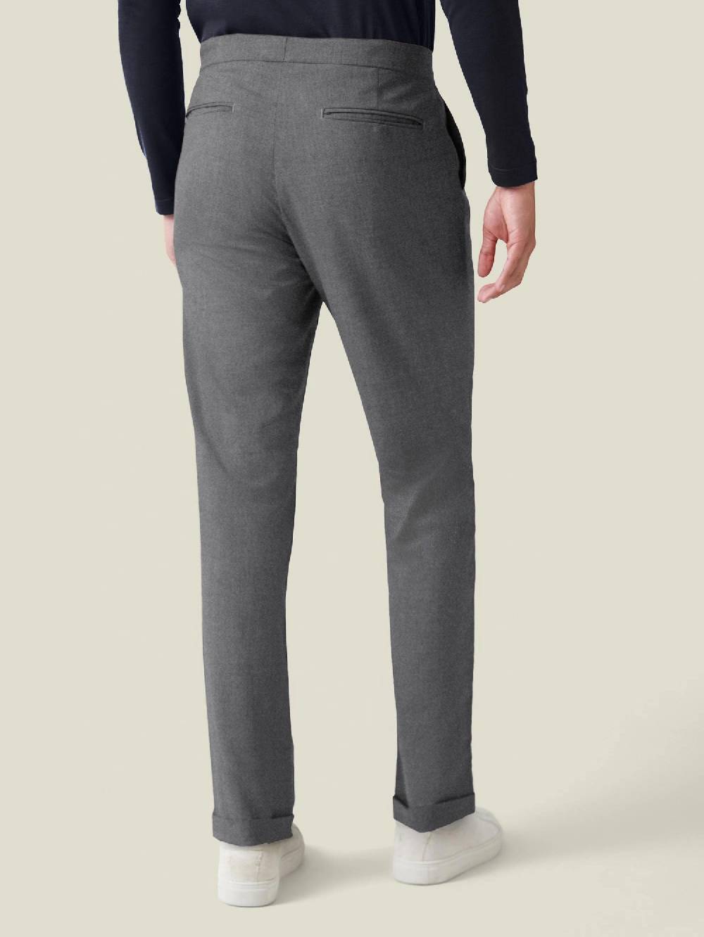 Luca Faloni Pleated TrousersVirgin Wool Pezzi Unici