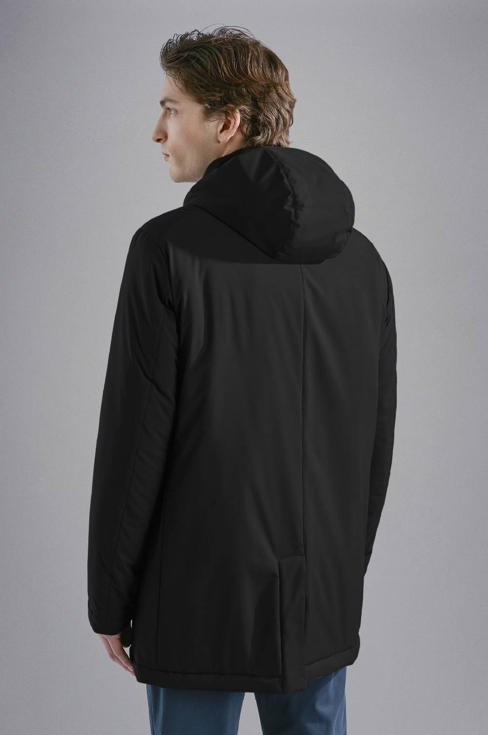 ﻿Paul & Shark Car Coat in Typhoon Platinum Paul & Shark Nuovo