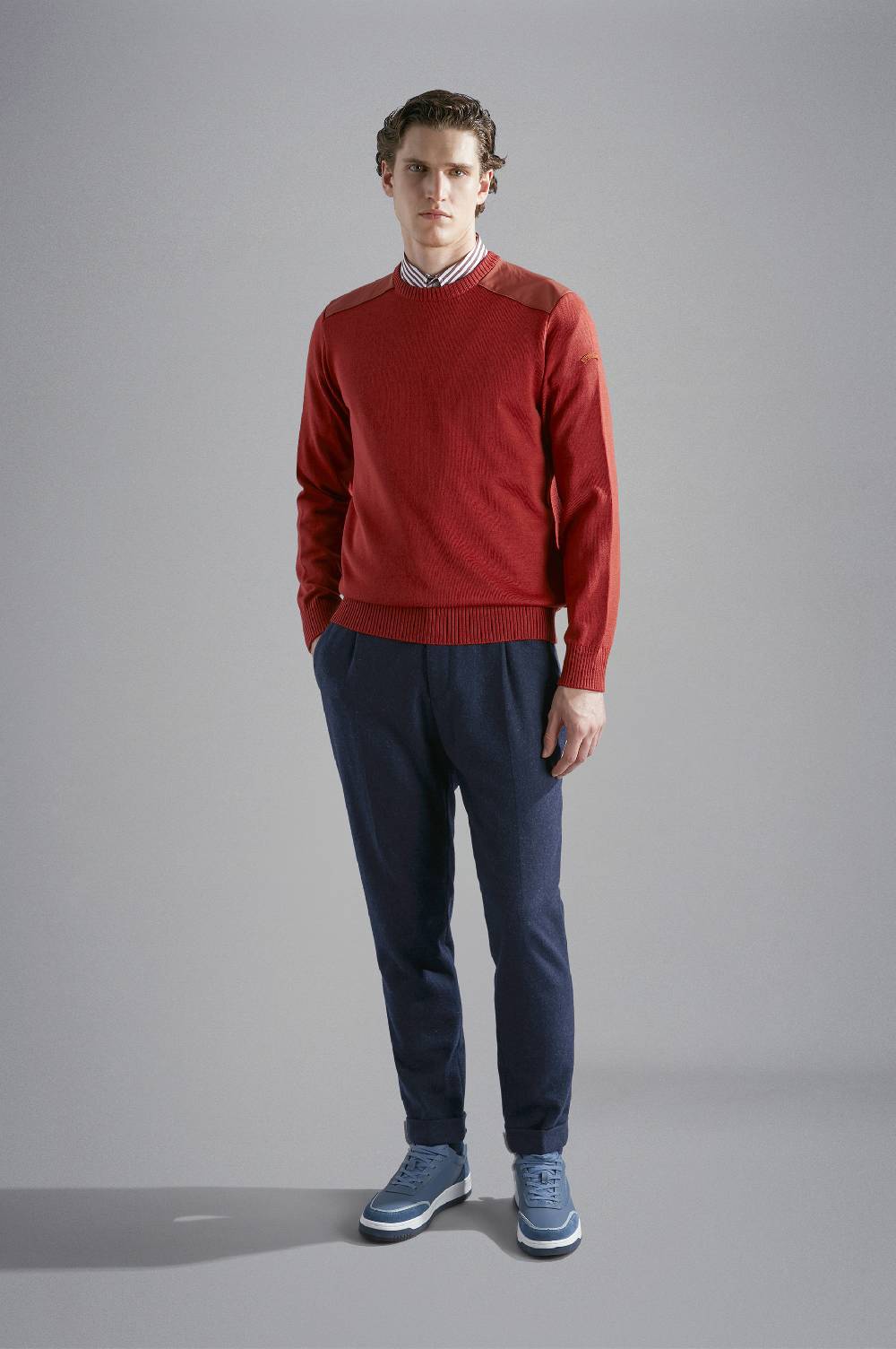 Paul & Shark Camicia in popeline di cotone Paul & Shark Vendita