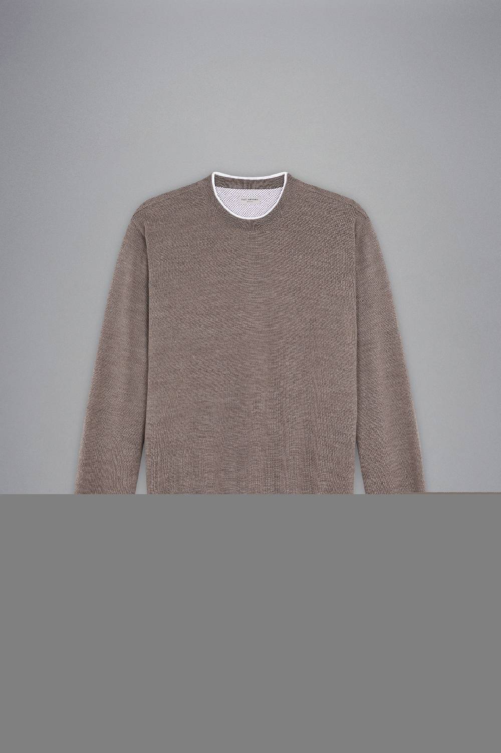 Paul & Shark Maglia in Summer Wool con profili a contrasto Paul & Shark Qualità Garantita