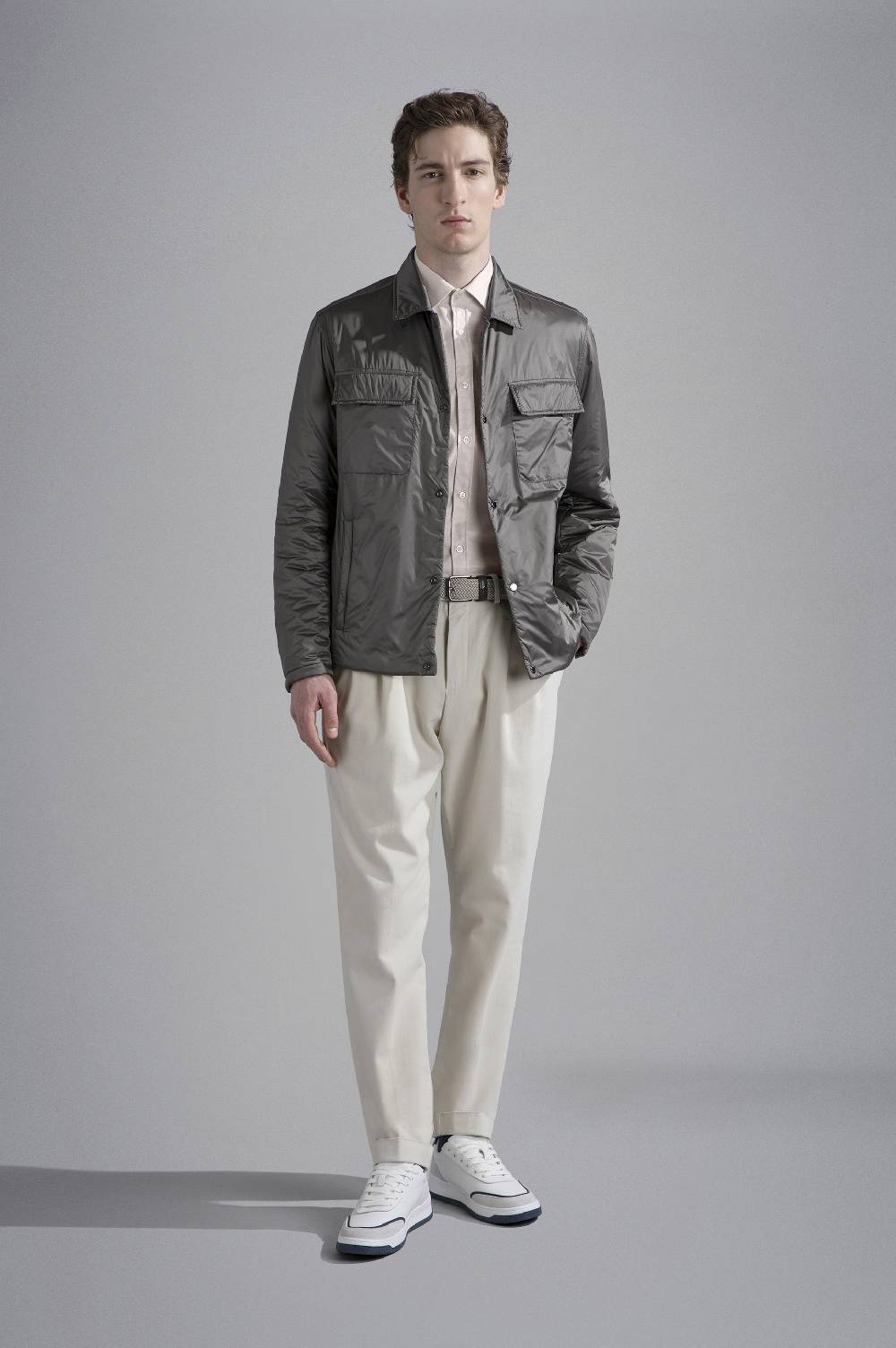 Paul & Shark Camicia in twill di cotone Paul & Shark Negozi Online