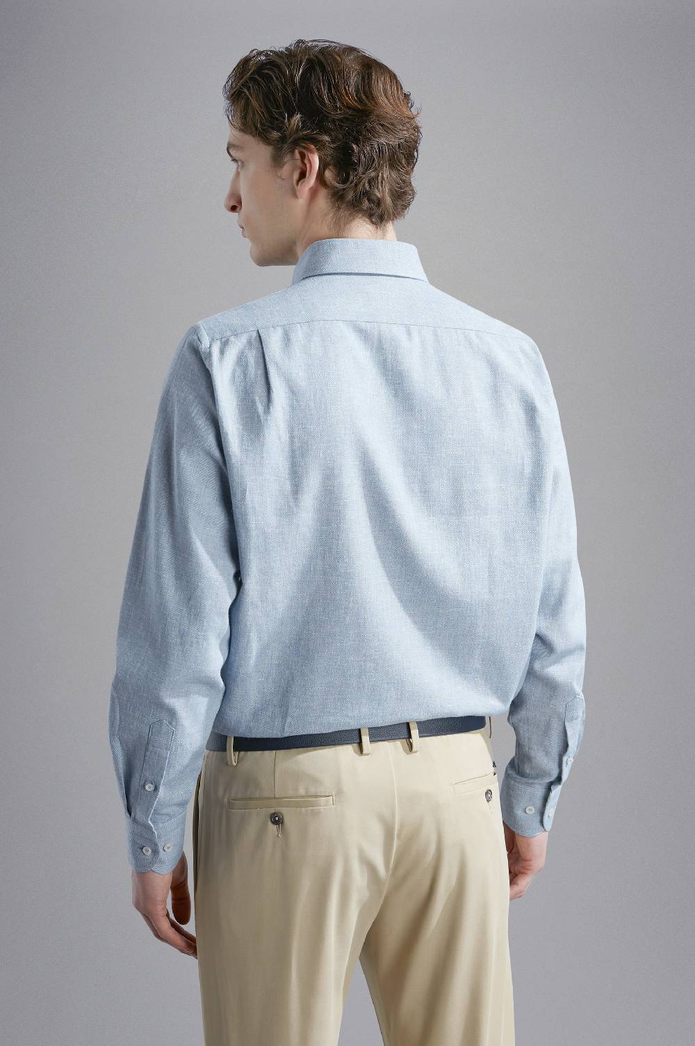 Paul & Shark Camicia in cotone, lino e cashmere Paul & Shark Promozione Limitata