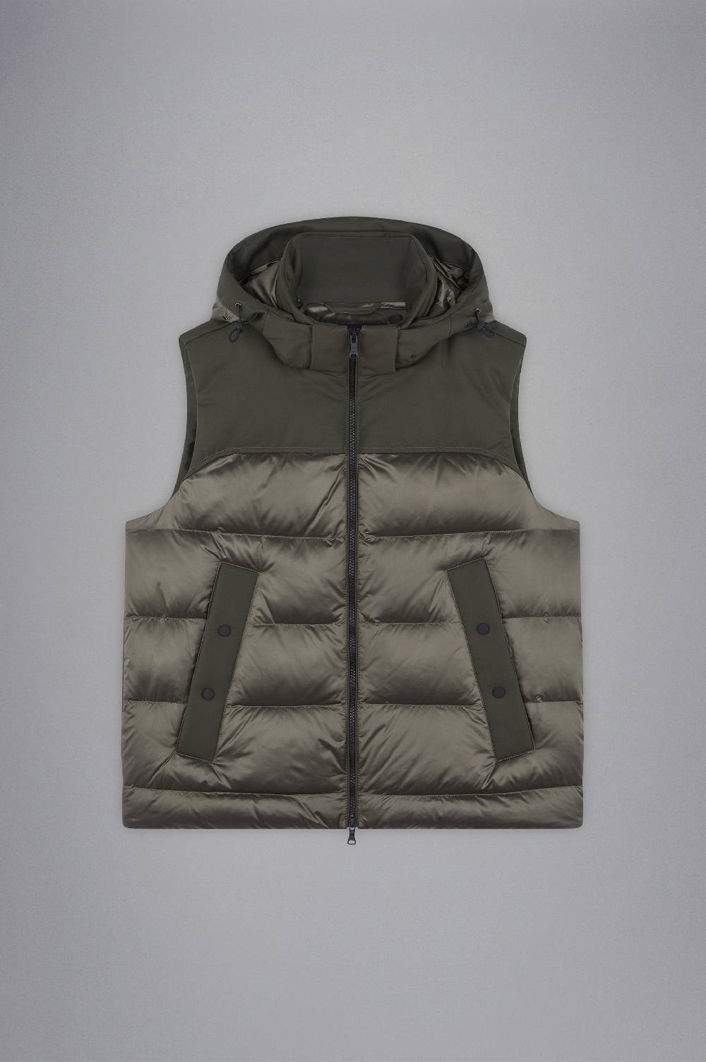 Paul & Shark Gilet Hybrid in nylon cangiante e tessuto tecnico Paul & Shark Outlet