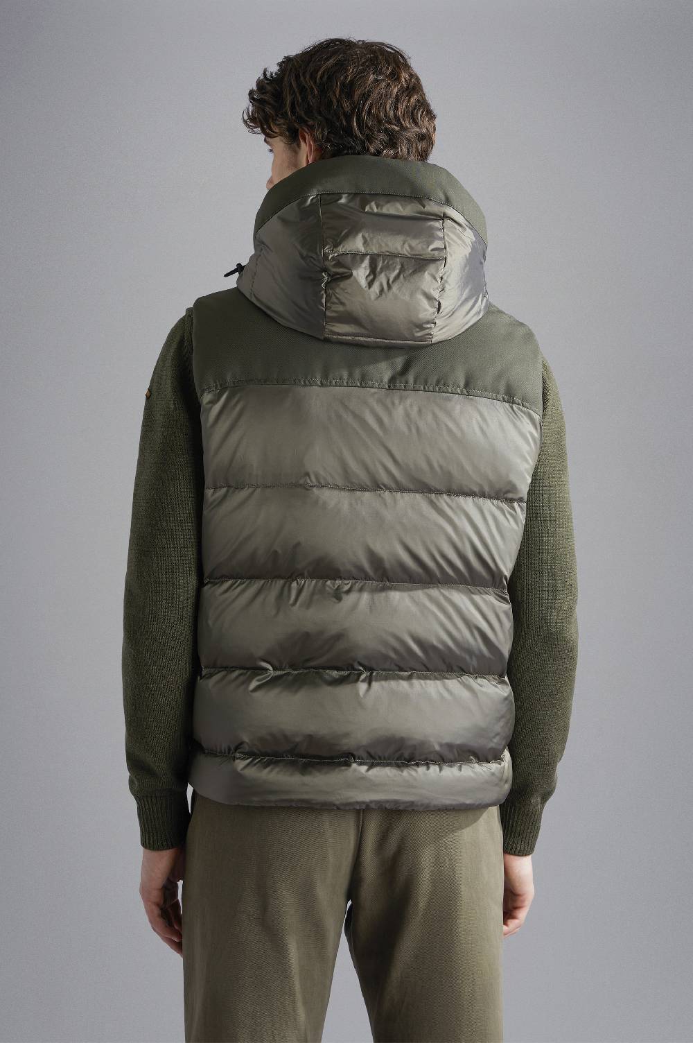 Paul & Shark Gilet Hybrid in nylon cangiante e tessuto tecnico Paul & Shark Outlet
