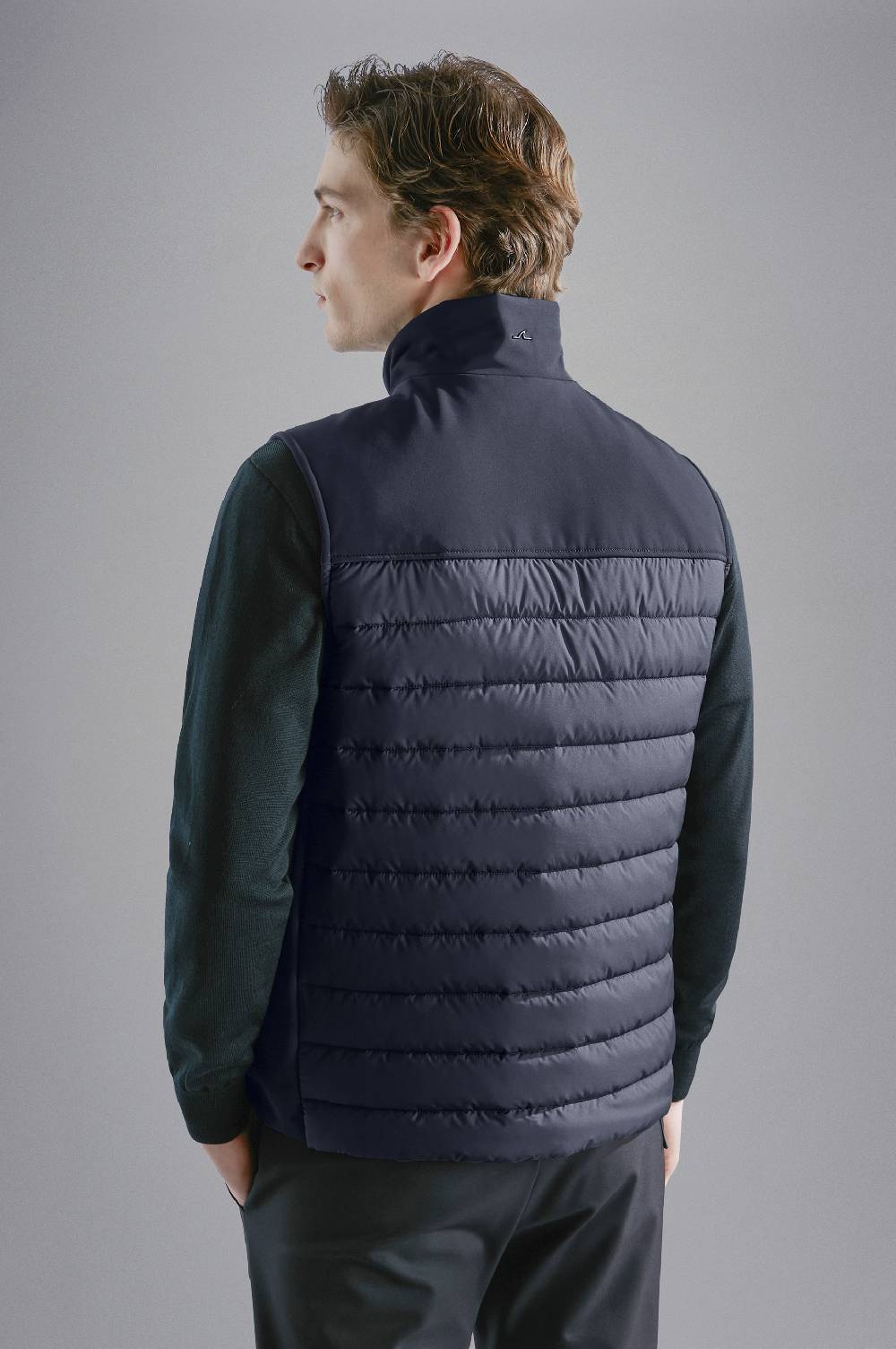 Paul & Shark Gilet Hybrid in Re-Shark Shell Paul & Shark Saldi Di Fabbrica