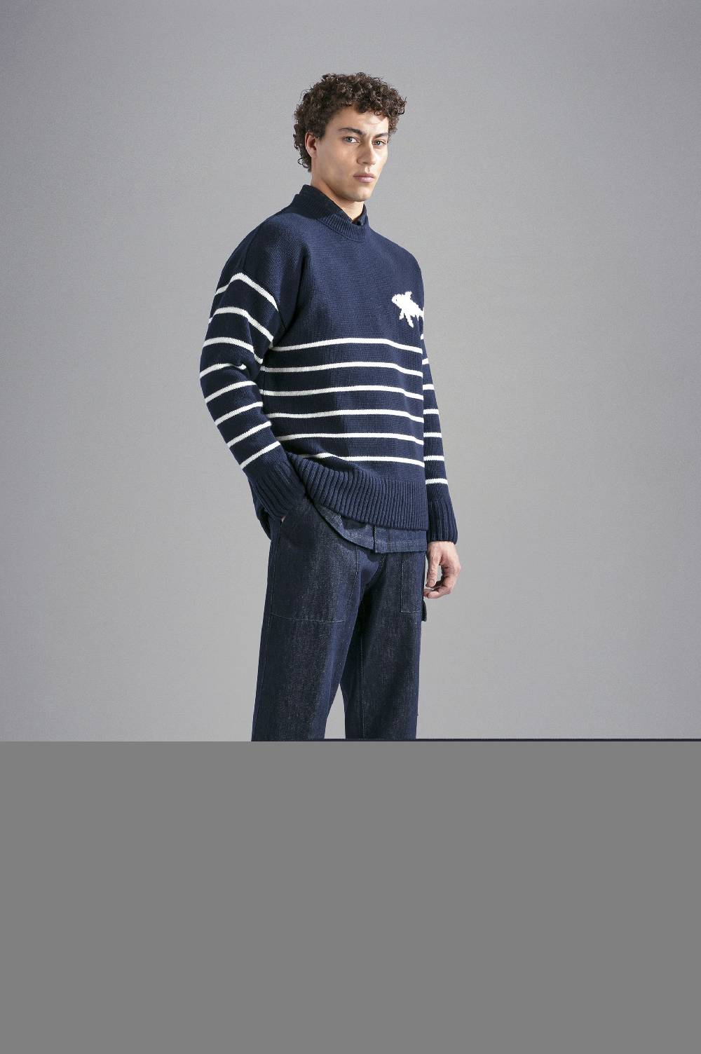 Paul & Shark Overshirt in Denim Paul & Shark Offerta speciale
