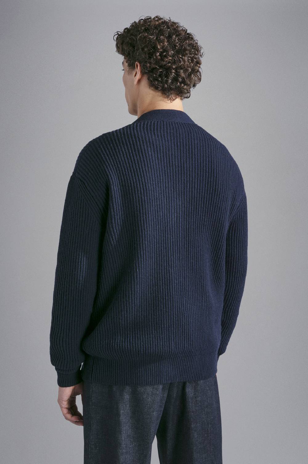 Paul & Shark Cardigan in Re-Wool Paul & Shark Black Friday
