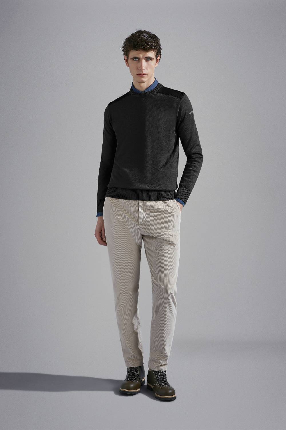 Paul & Shark Maglia in lana con inserti in Typhoon® Paul & Shark Offerta San Valentino