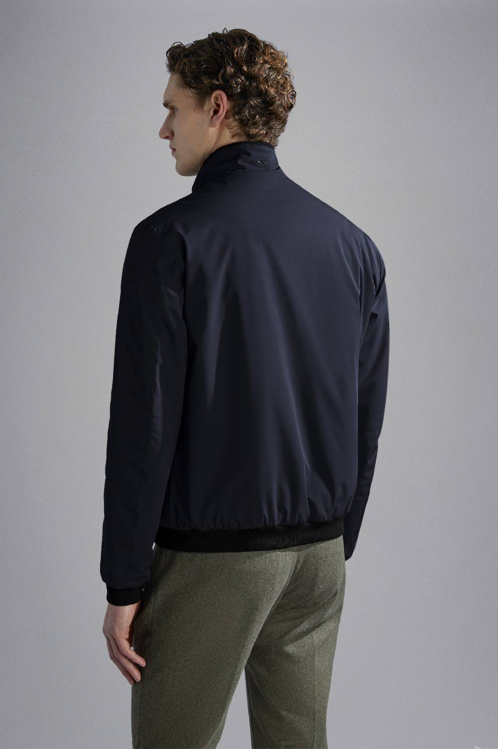 Paul & Shark Bomber in Typhoon Re-4X4 Stretch Paul & Shark Online Outlet