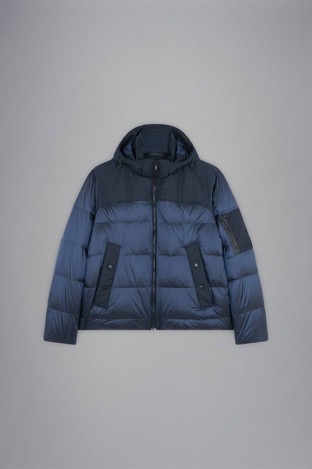 Paul & Shark Piumino Hybrid in nylon cangiante e tessuto tecnico Paul & Shark Offerte esclusive