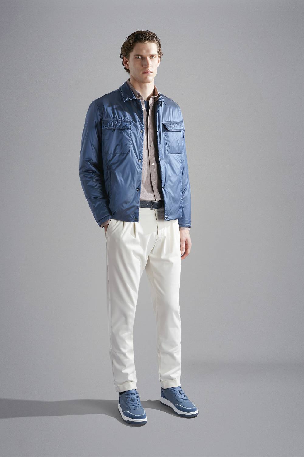 Paul & Shark Shacket in nylon cangiante Paul & Shark Lightning offer