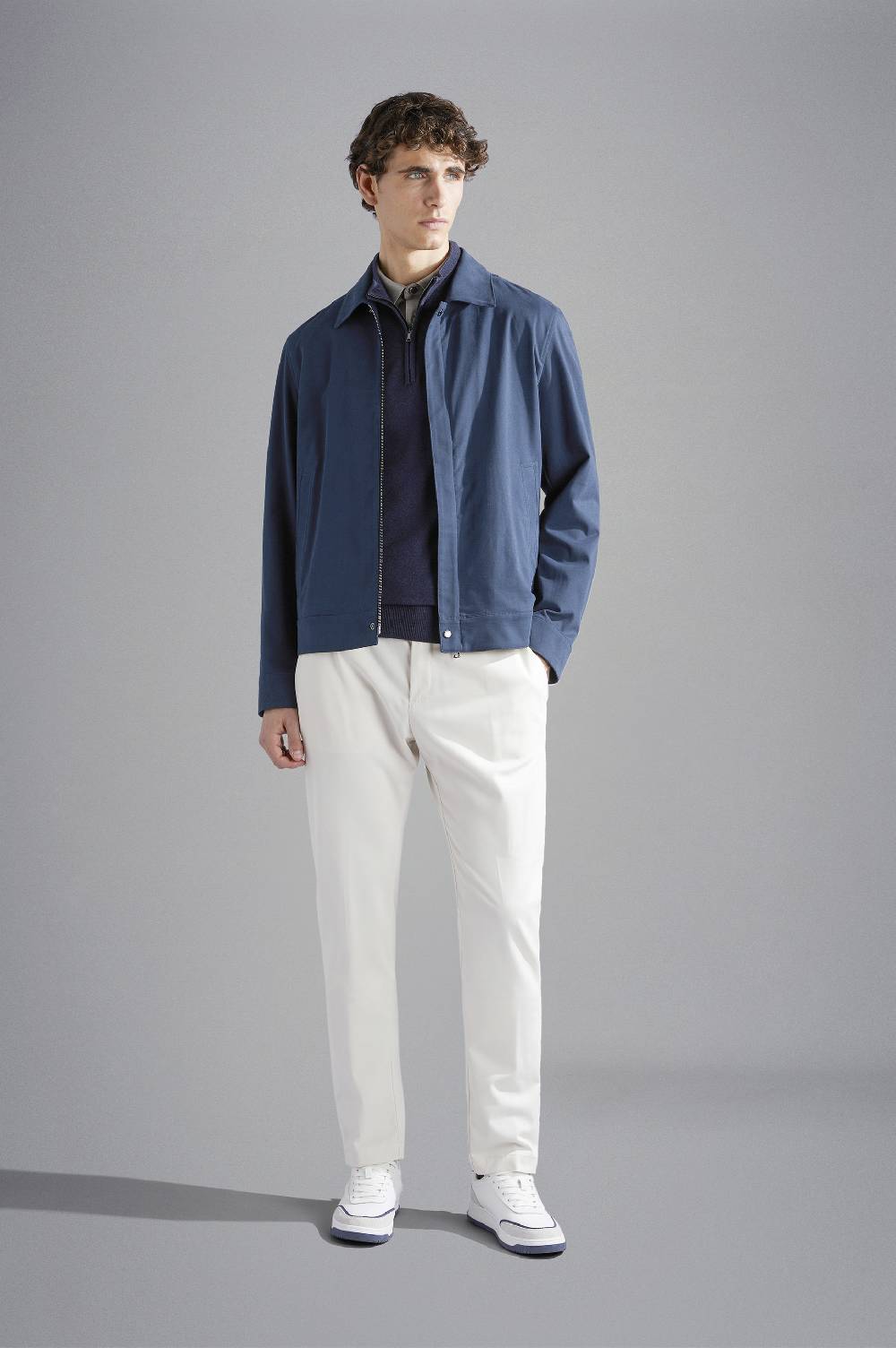 Paul & Shark Shacket in cotone stretch Paul & Shark Nuovi prodotti
