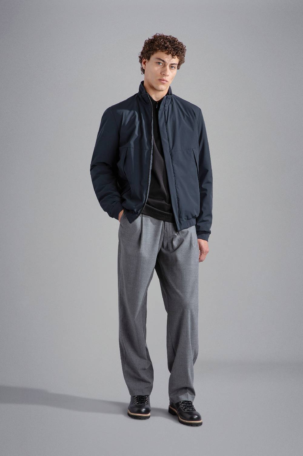 Paul & Shark Bomber in Typhoon Re-4X4 Stretch Paul & Shark Offerte stagionali