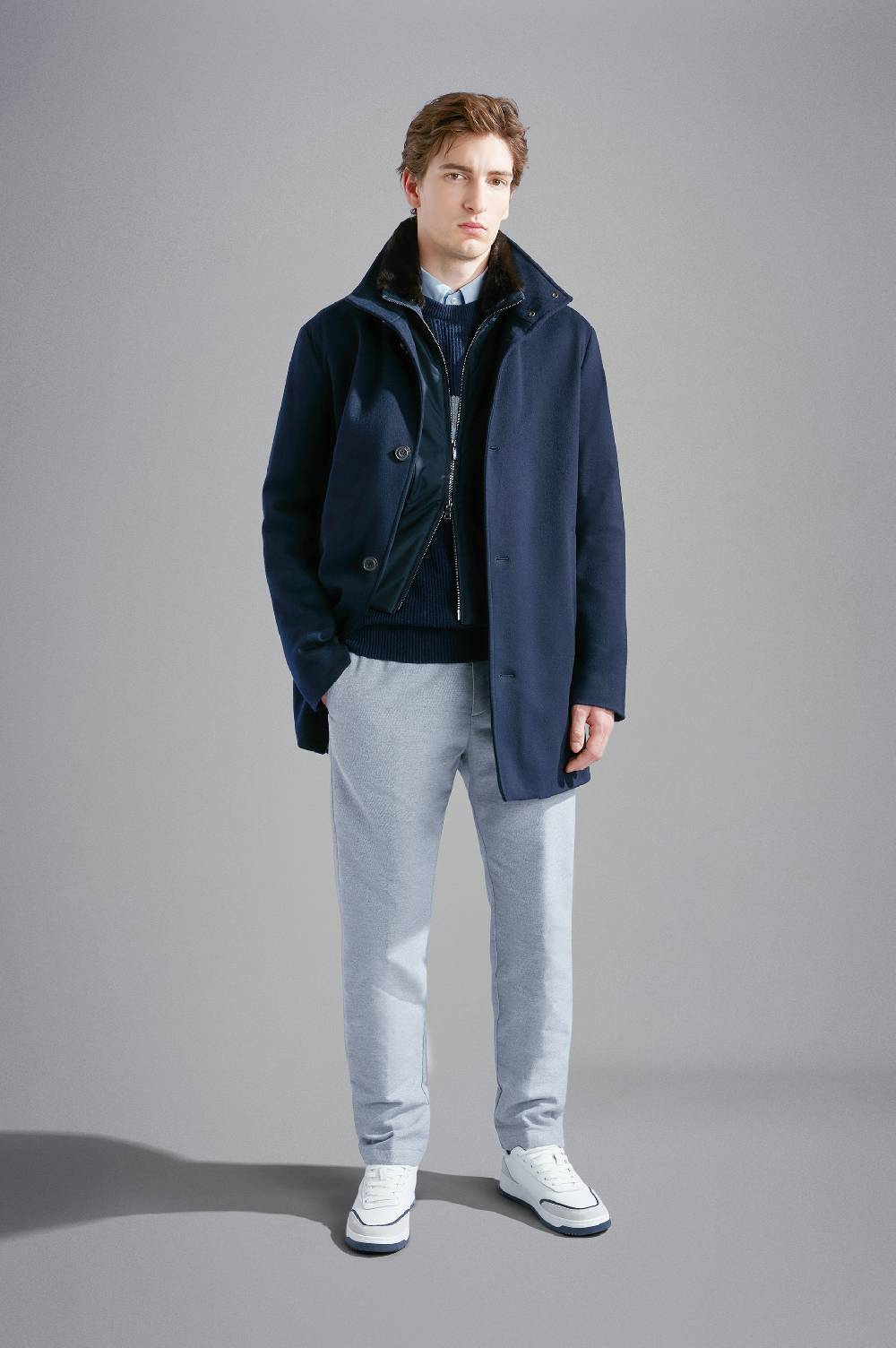 Paul & Shark Car coat in Cashmere Paul & Shark Comprane uno, ottenene uno gratis