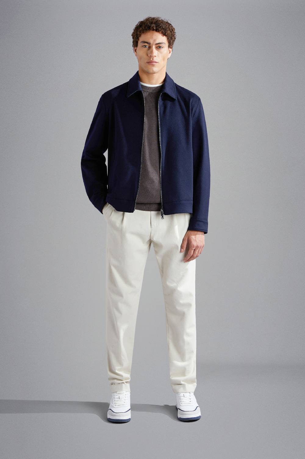 Paul & Shark Shacket in Cashmere Paul & Shark Offerte speciali