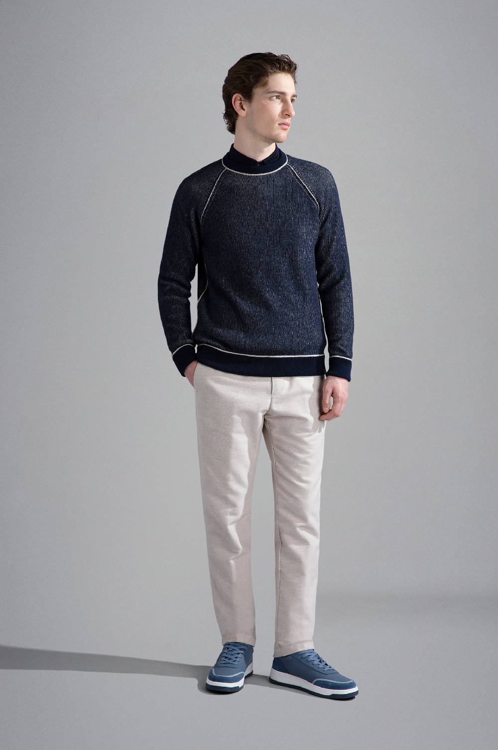 Paul & Shark Polo in cotone tencel Paul & Shark Super Saving Price