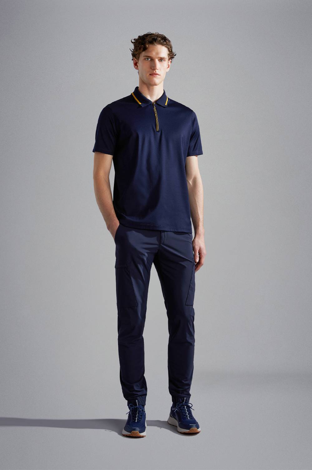 Paul & Shark Polo in cotone con zip Paul & Shark Offerta settimanale