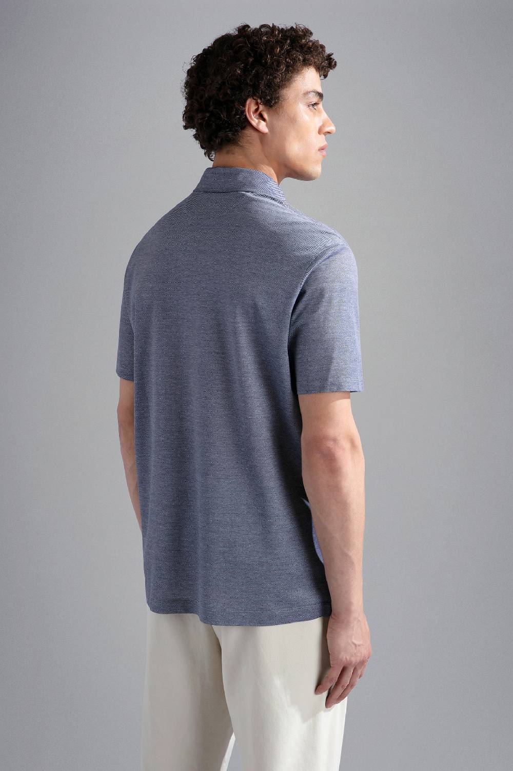 Paul & Shark Polo in cotone piqué con zip Paul & Shark Fino al 65% di sconto