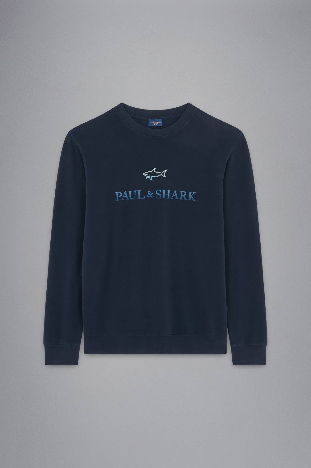 Paul & Shark Felpa in cotone con stampe Paul & Shark Offerta speciale della fabbrica