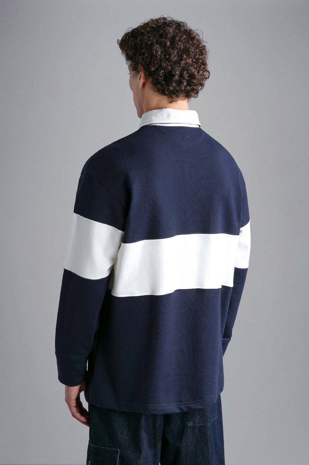 Paul & Shark Polo in cotone Winter Fleece con ricamo Paul & Shark Sostegno trimestrale