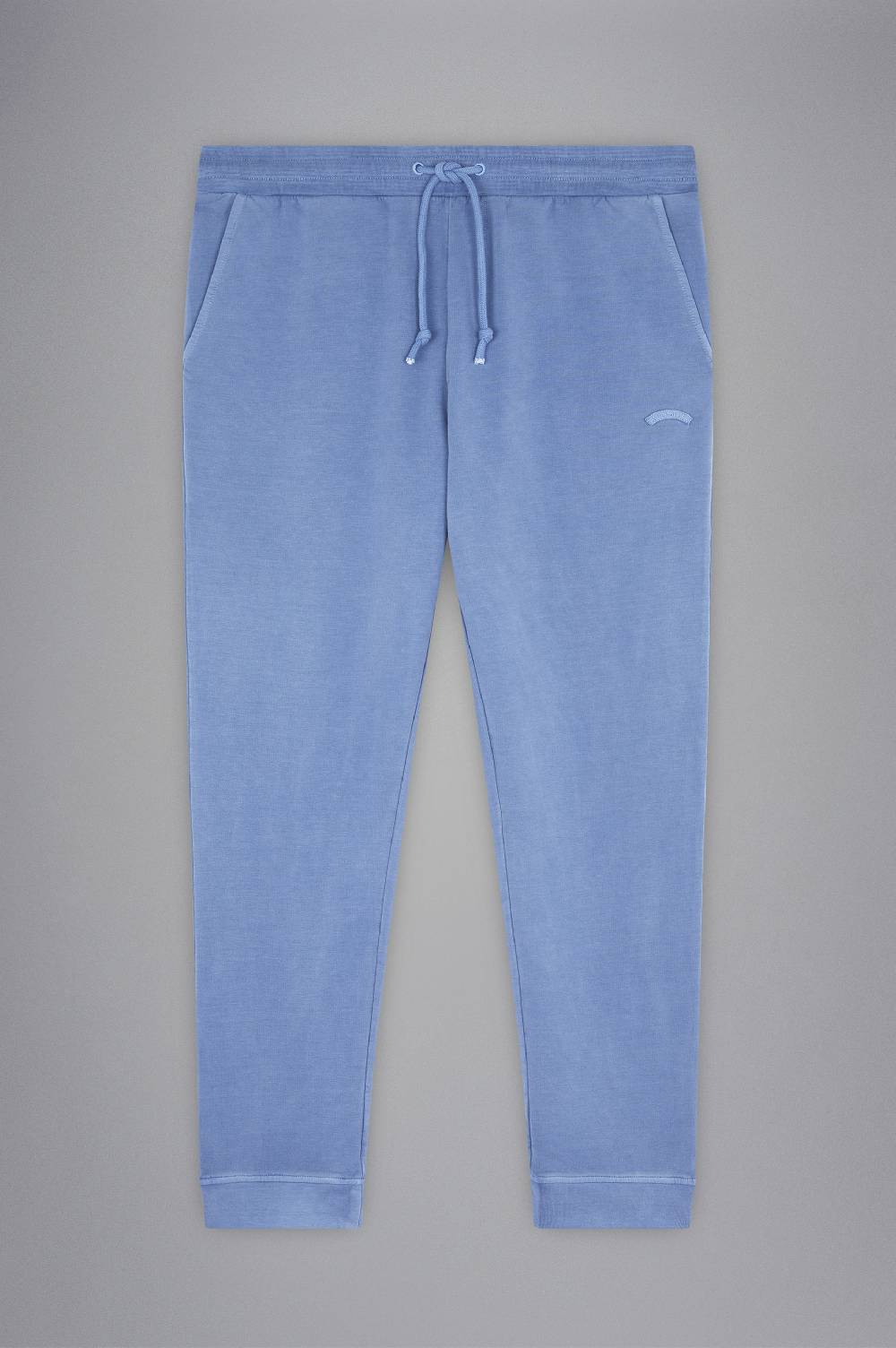 Paul & Shark Pantaloni sportivi in cotone stretch tinto capo Paul & Shark Super sconto