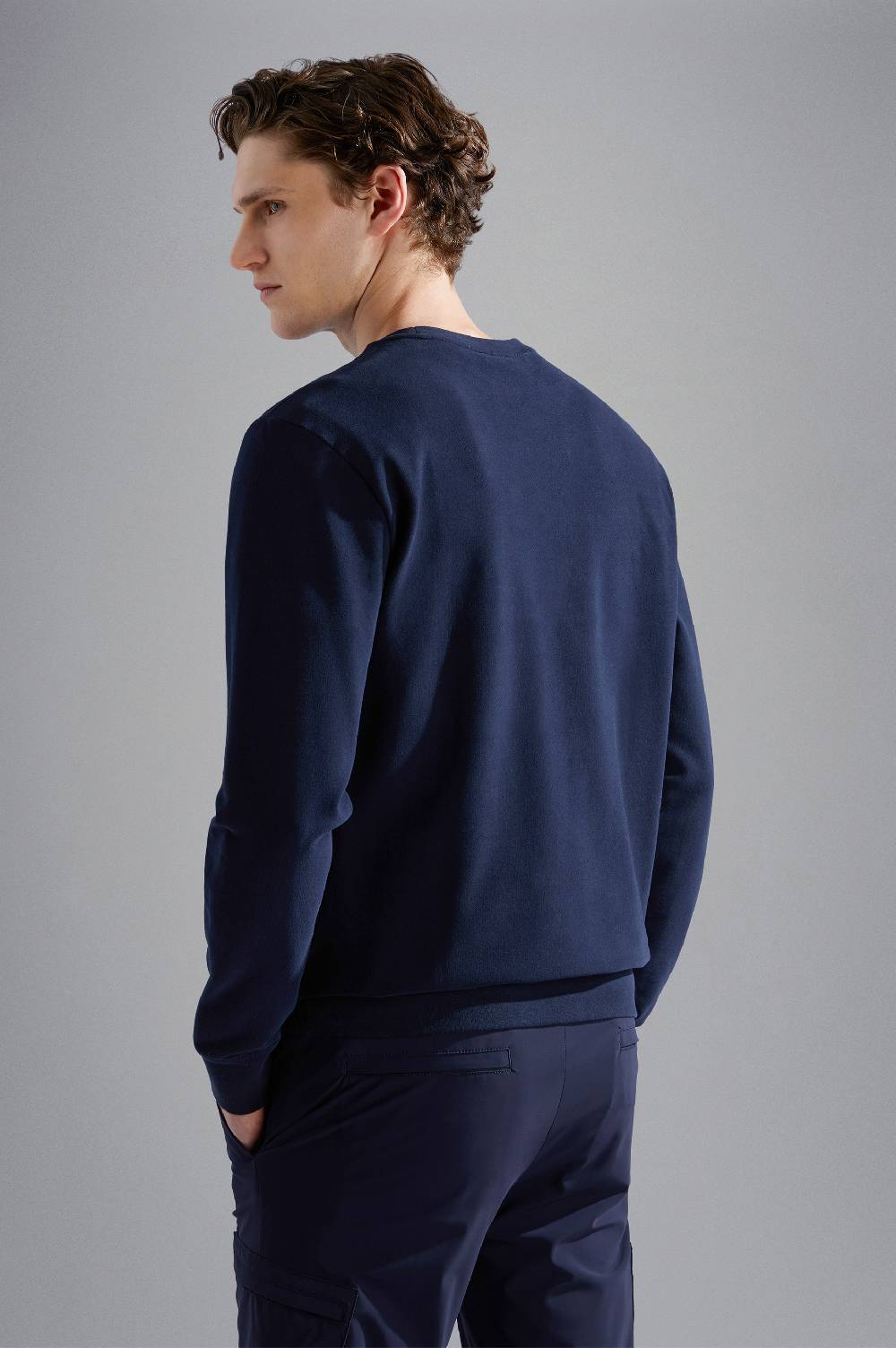 Paul & Shark Felpa in cotone con ricamo multicolor Paul & Shark Limitato a 3 giorni