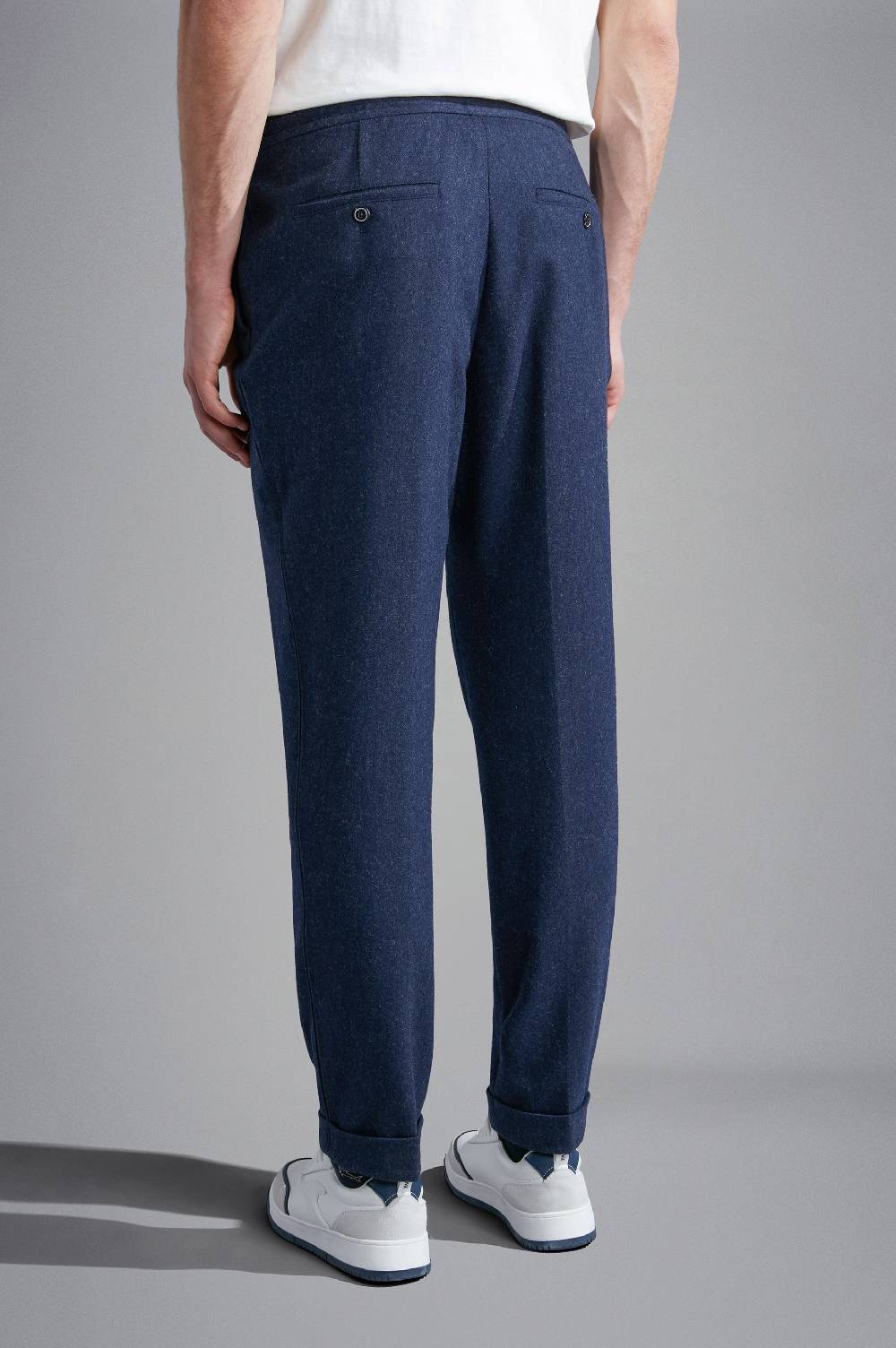 Paul & Shark Pantalone con coulisse in lana tecnica Paul & Shark Italia